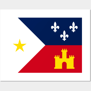 Flag of Acadiana Posters and Art